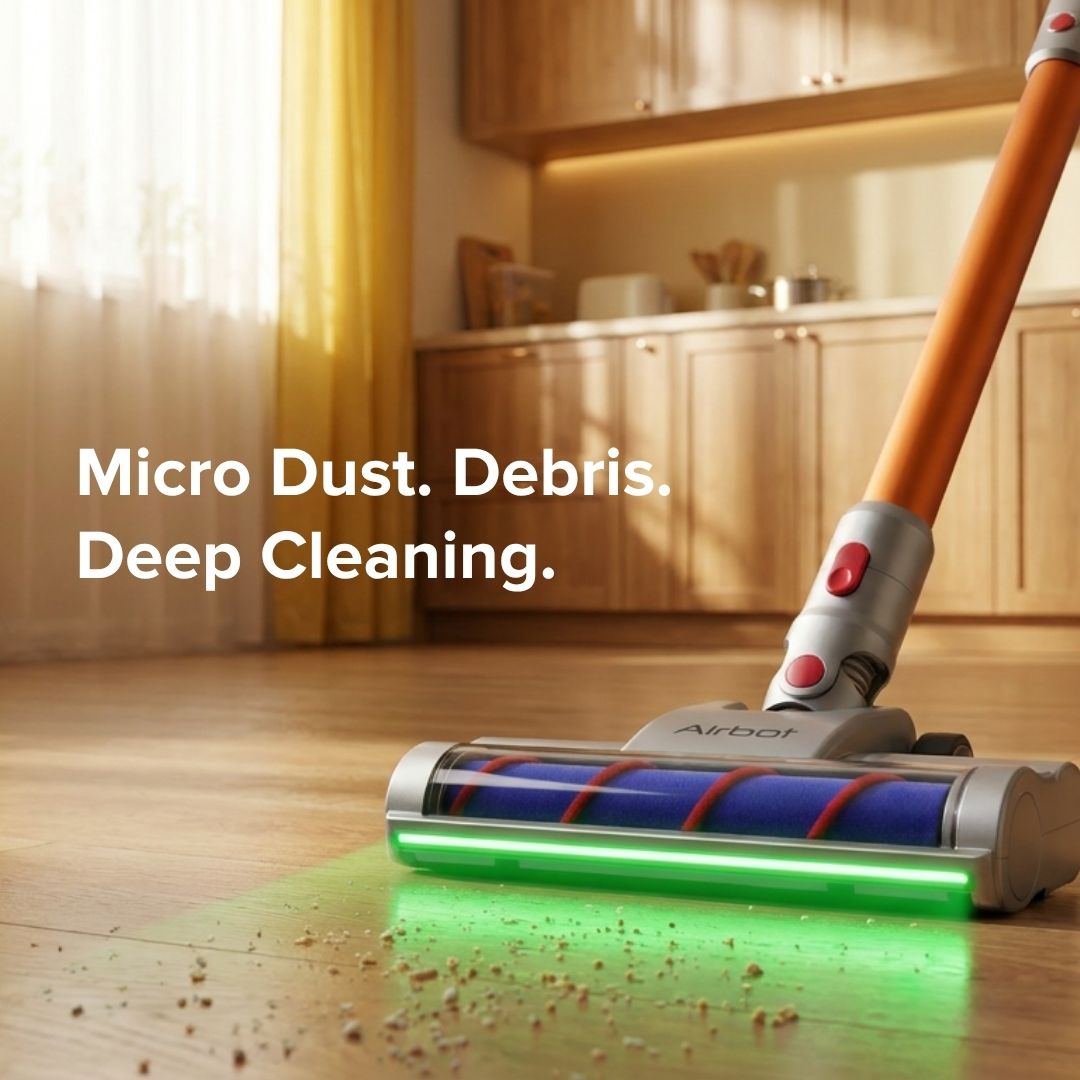 Airbot Hypersonics PRO Detect | Auto Speed | Dust Sensing | 38000Pa