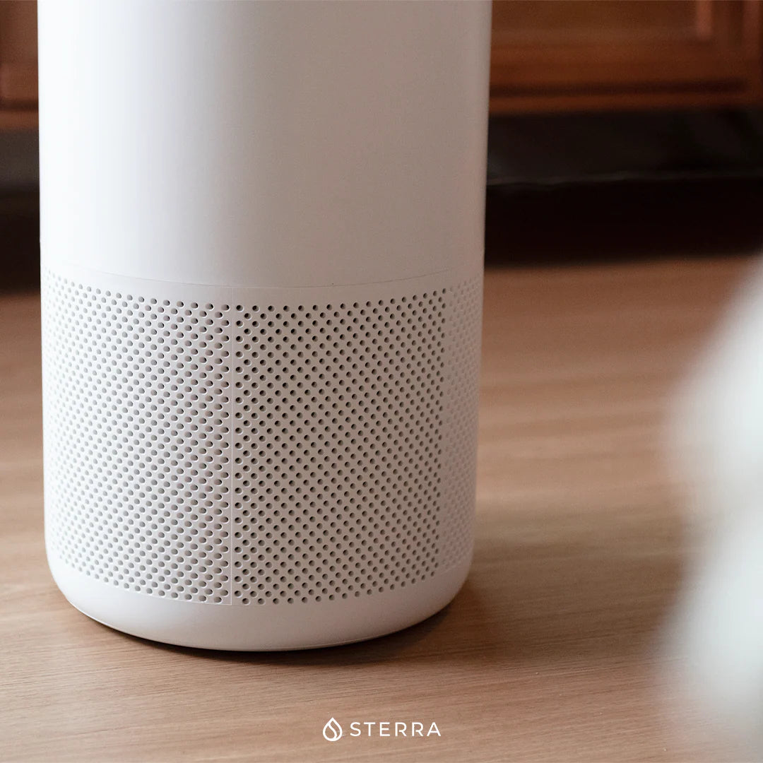Sterra Moon air purifier HEPA-13 multi-stage filtration system for dust and allergen removal