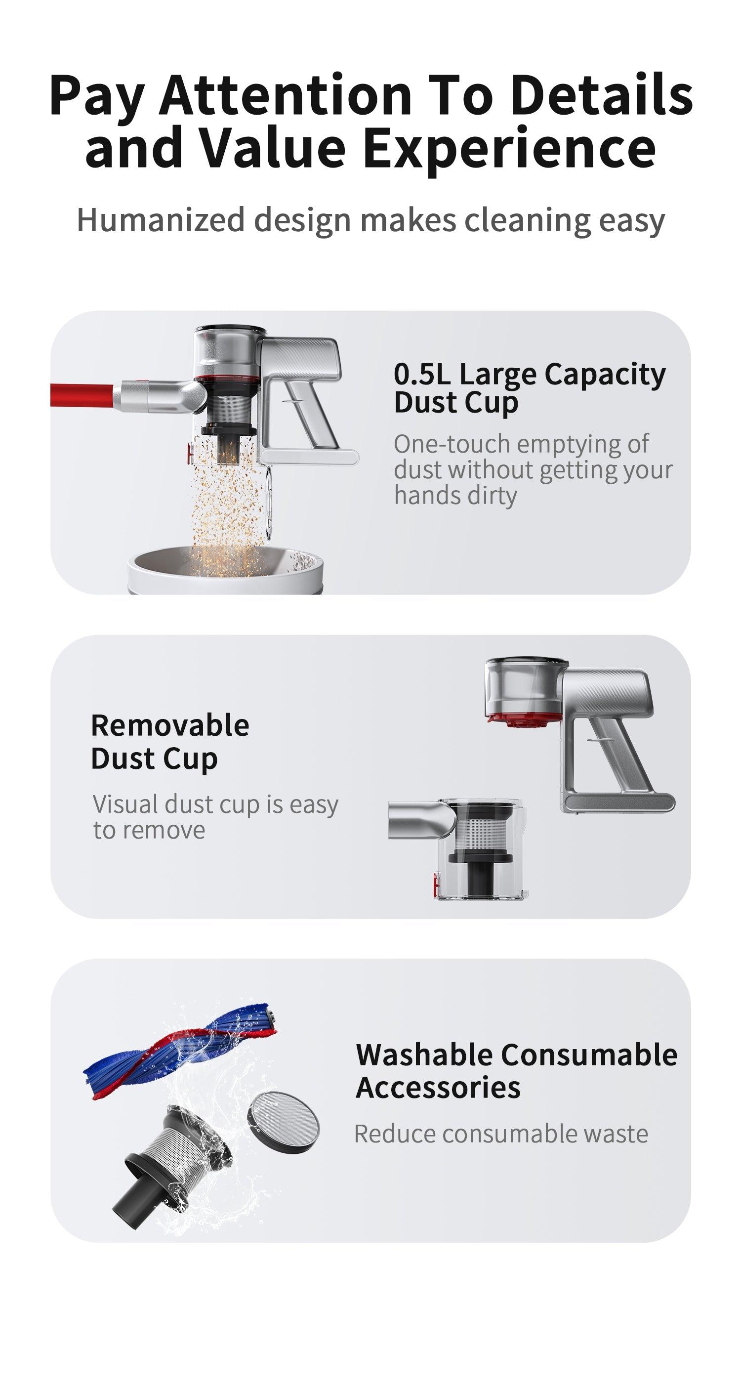 Airbot Supersonics 4.0 | 20,000Pa Suction Cordless Vacuum Cleaner Handheld Stick Wireless Car HEPA